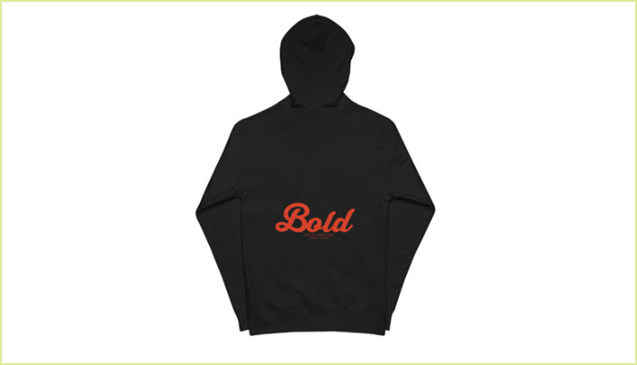 Unisex Fleece Zip Up Hoodie