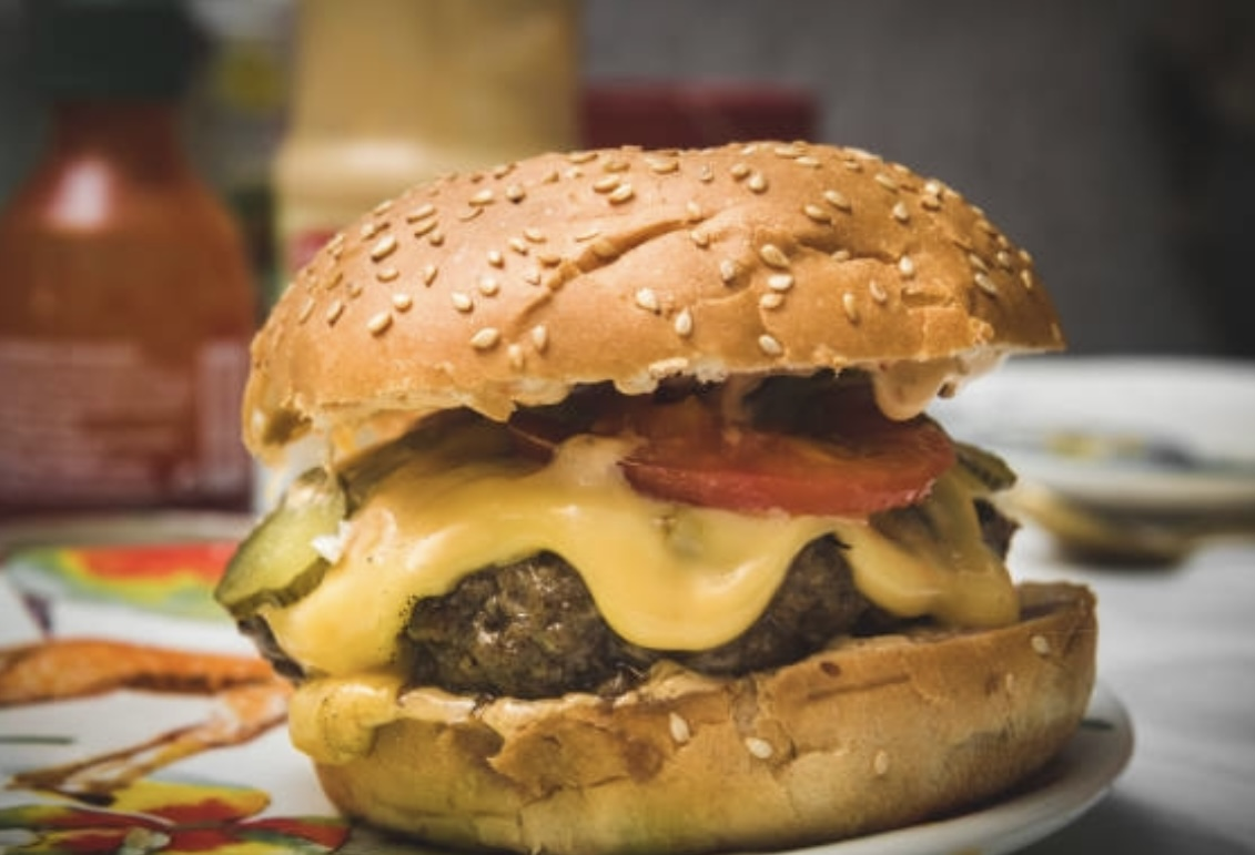 Peanut Burger Sandwich 