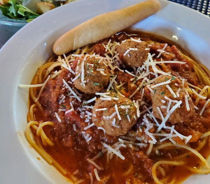 Spaghetti and Meatballs