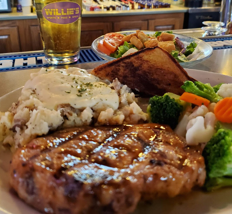 8oz. Bone in Pork Chop