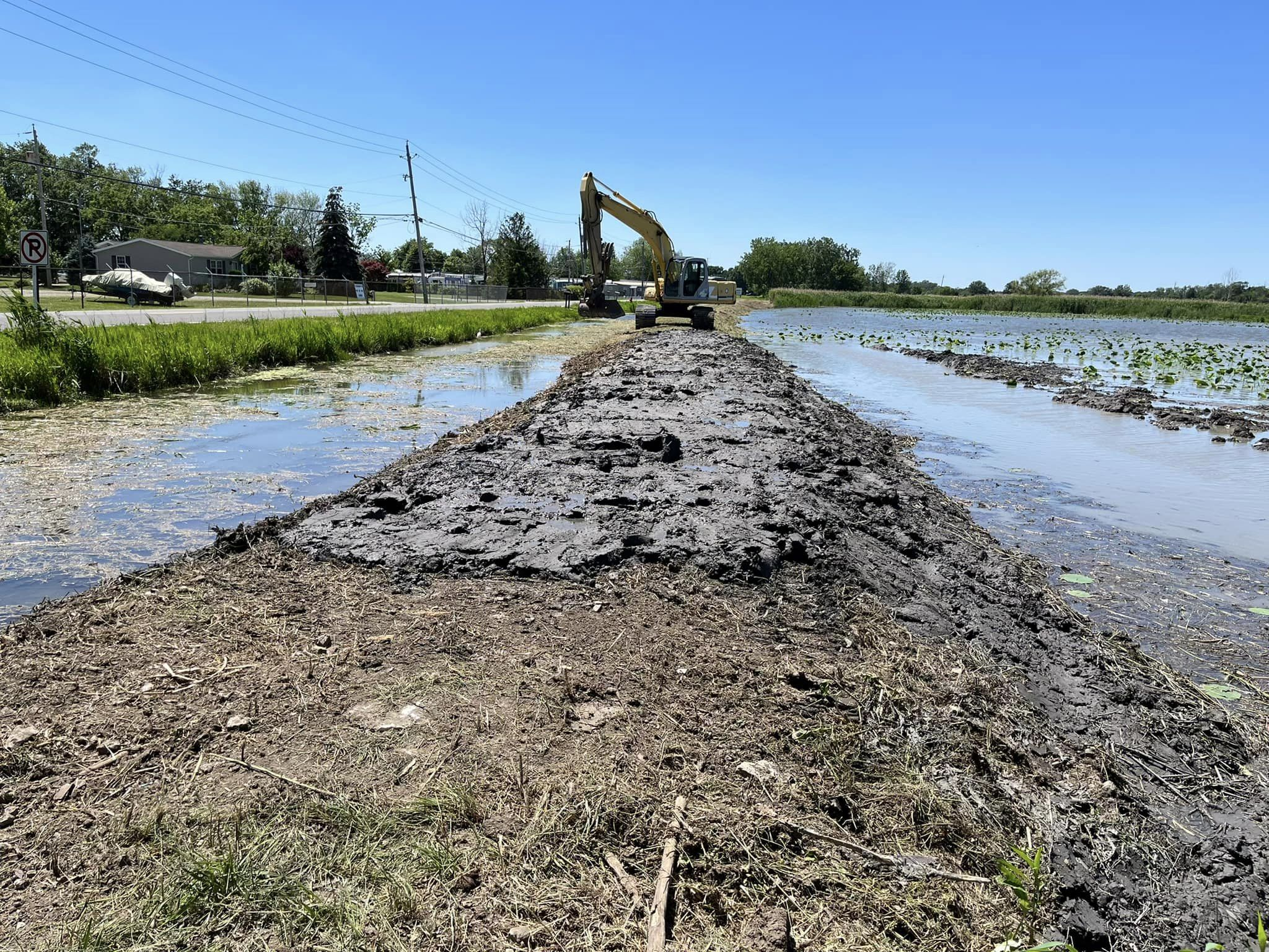 Dike restoration