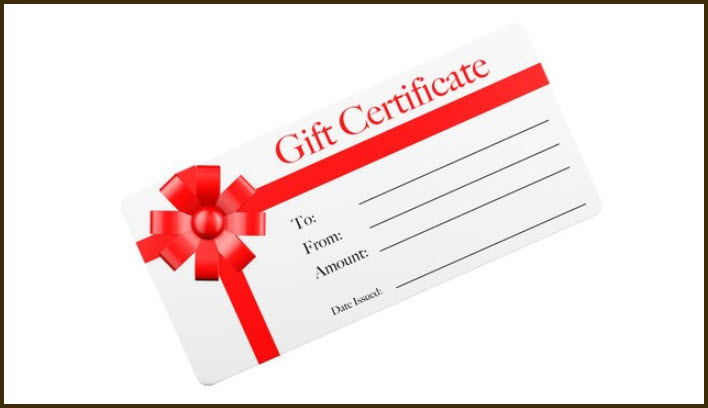 Gift Certificates