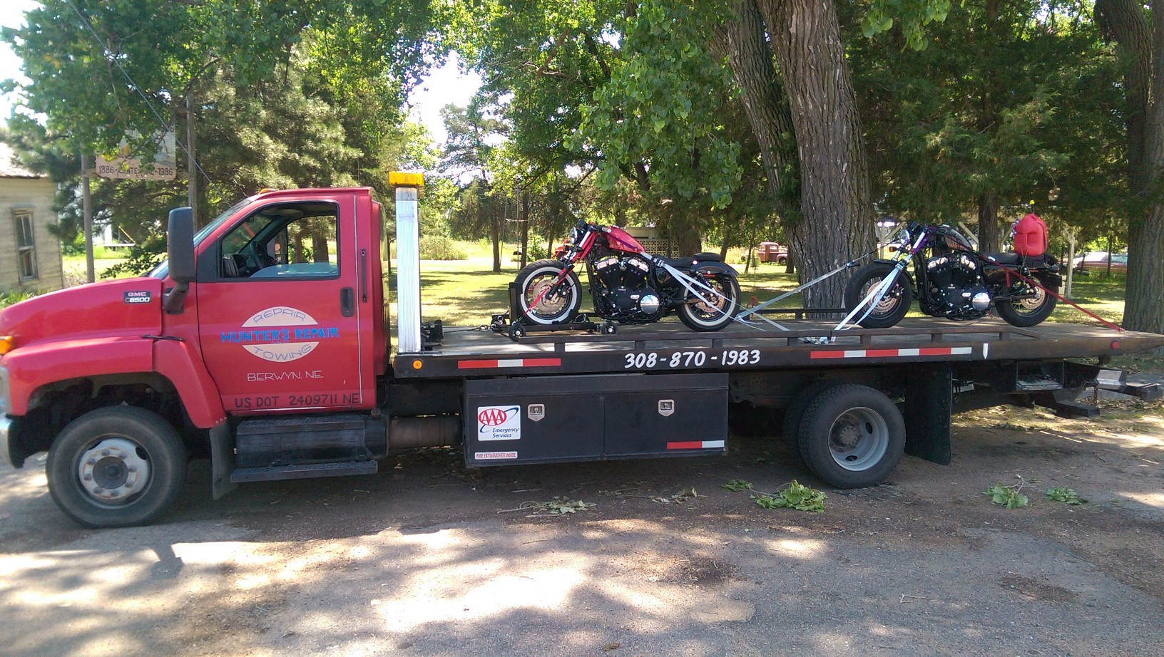 Motorcycle Towing