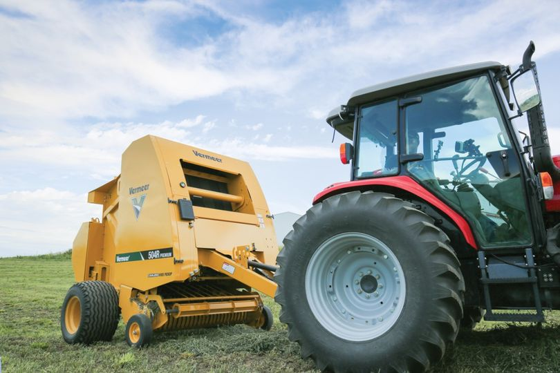 Baling Silage by Power Solutions