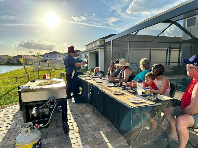 Teppanyaki Showmanship