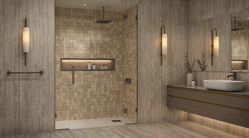 New Sleek ROC Shower