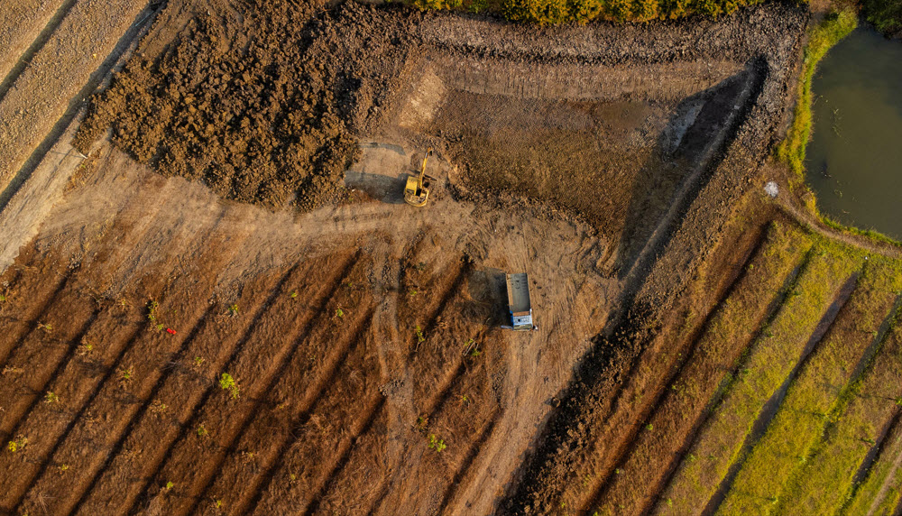 Excavating