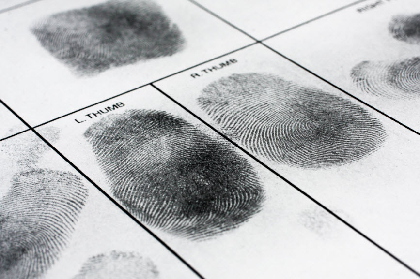 Wet/Black Ink Fingerprinting