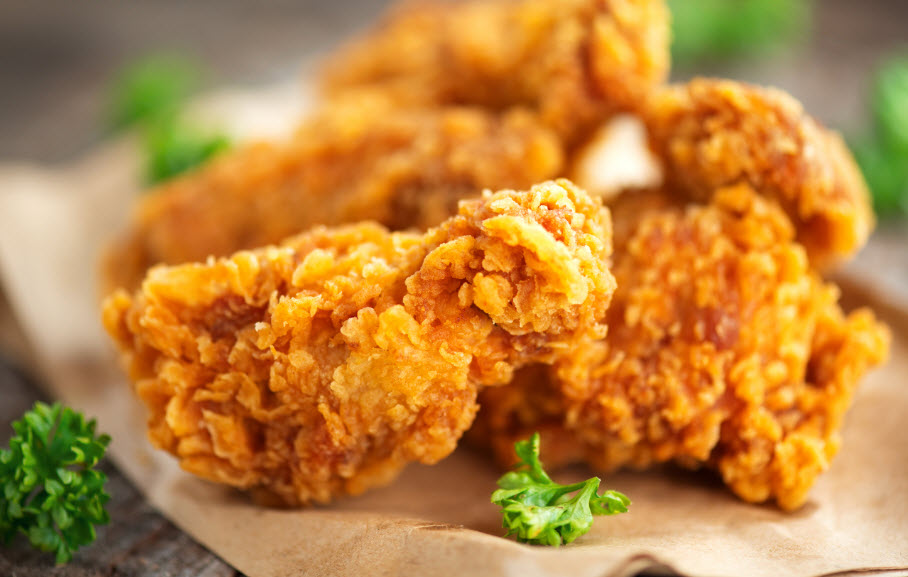 Hand-Breaded Chicken Wings