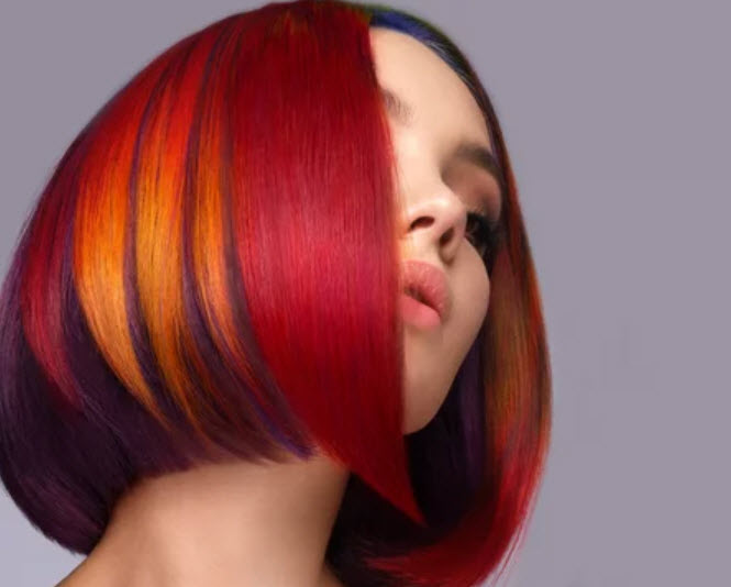 Creative Hair Coloring