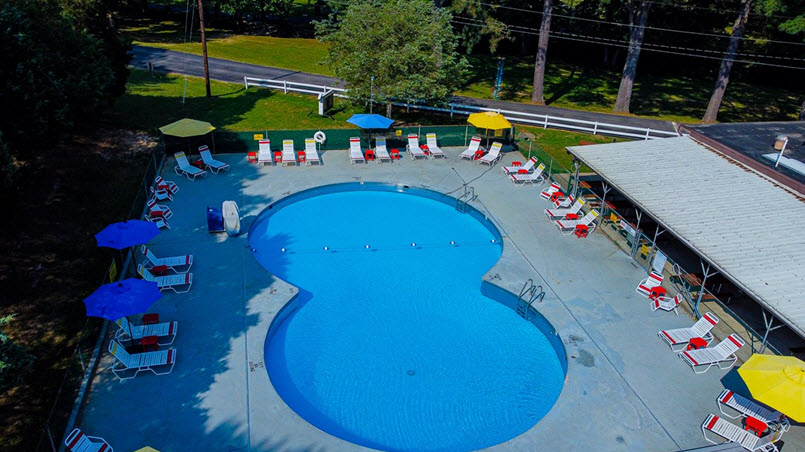 Swimming Pool & Pavilion area