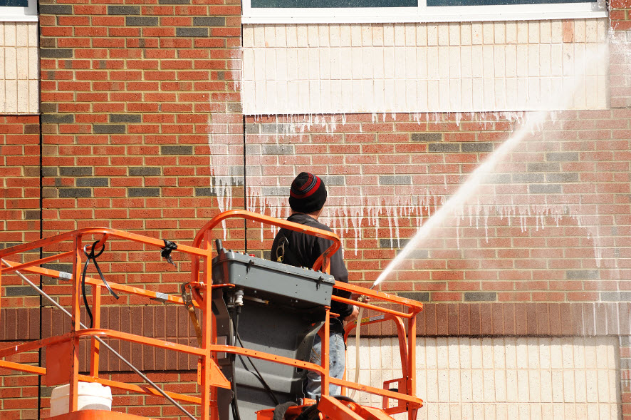 High-Pressure Exterior Cleaning