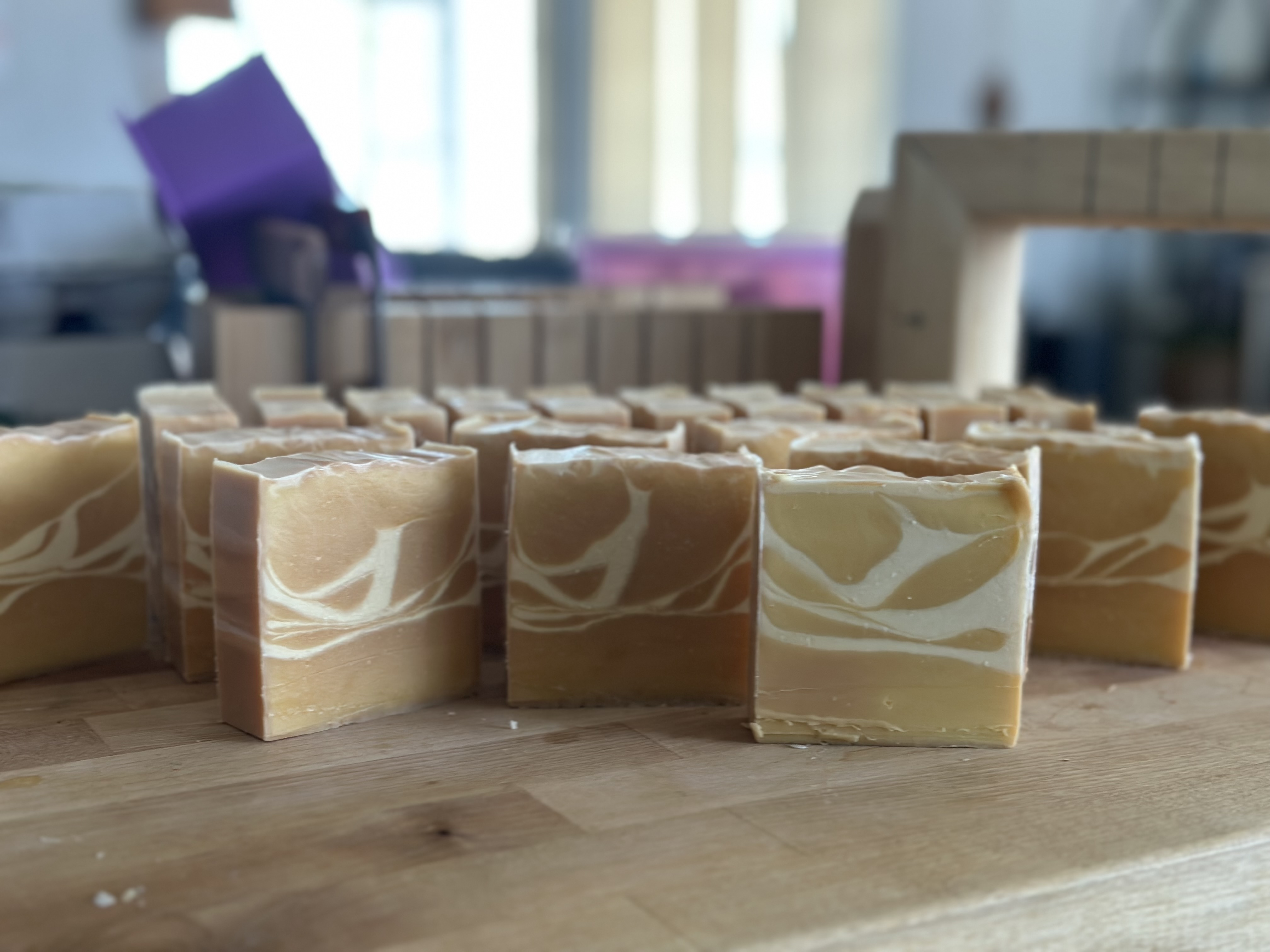 Almond Biscotti Goats Milk Soap