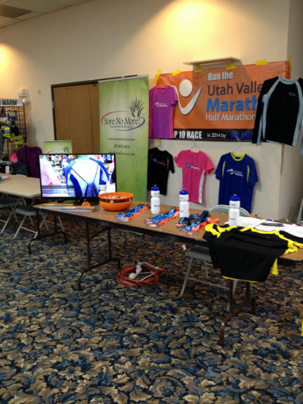 Utah Valley Marathon Expo