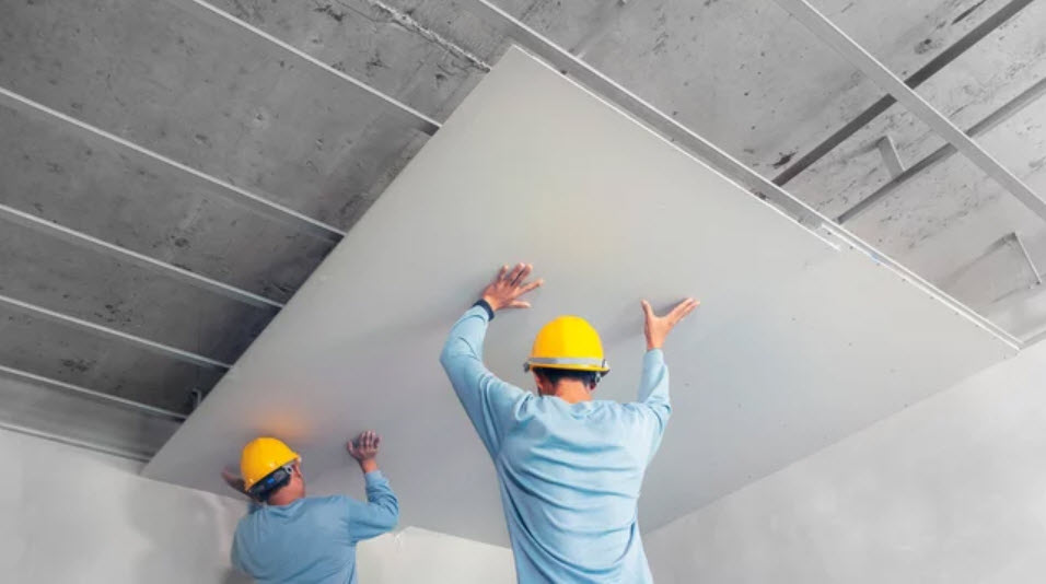 Acoustic Ceiling Installation