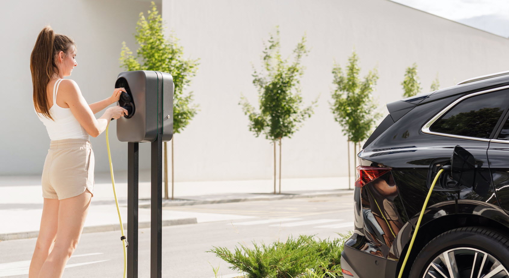 Electric Vehicle Charger Install