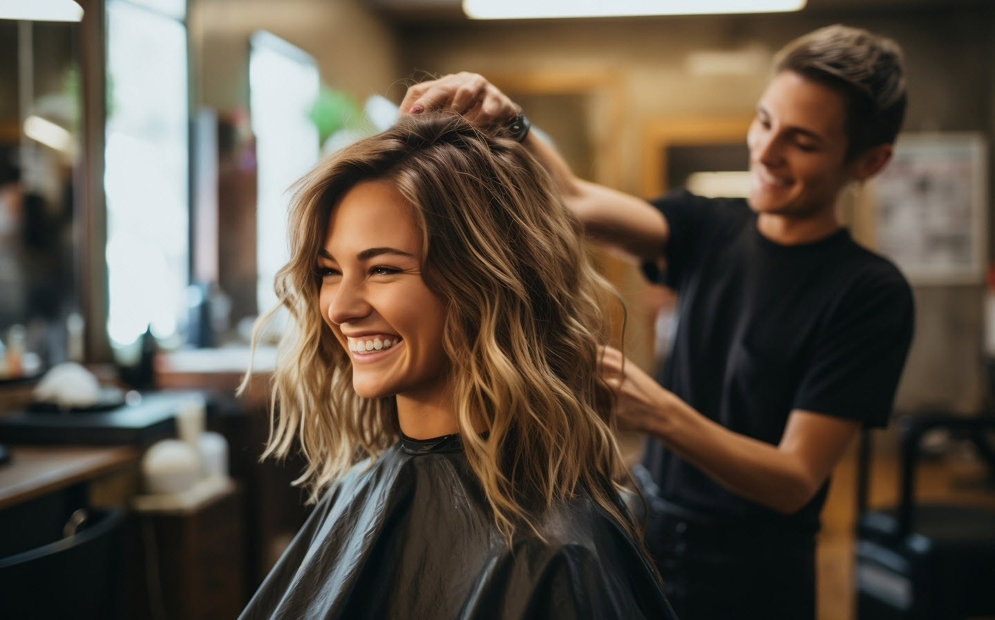 Precision Haircut and Styling