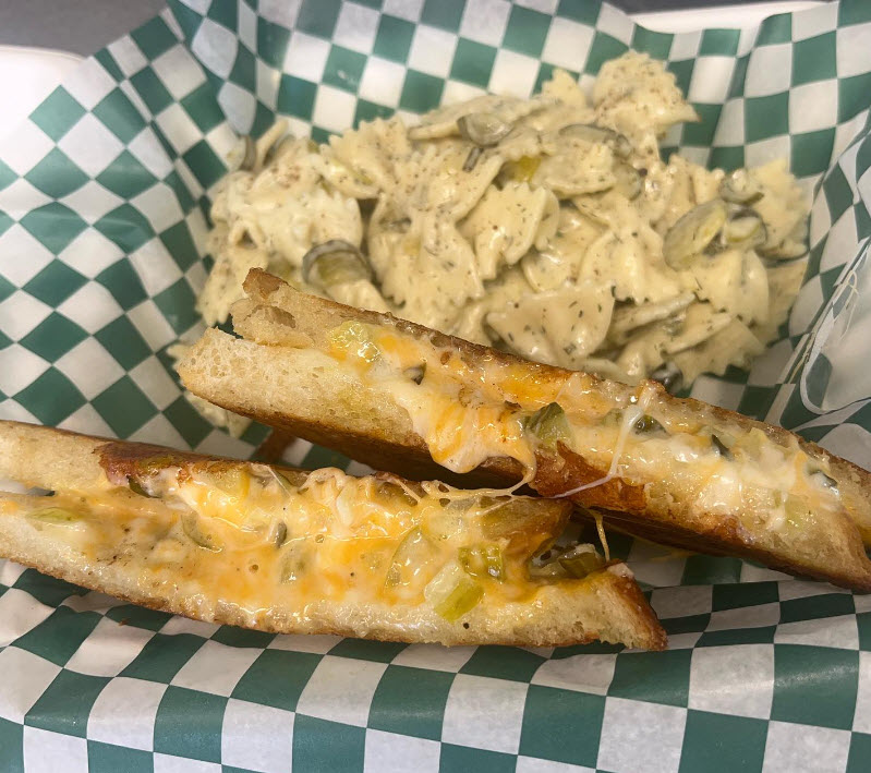  Dill Pickle Grilled Cheese