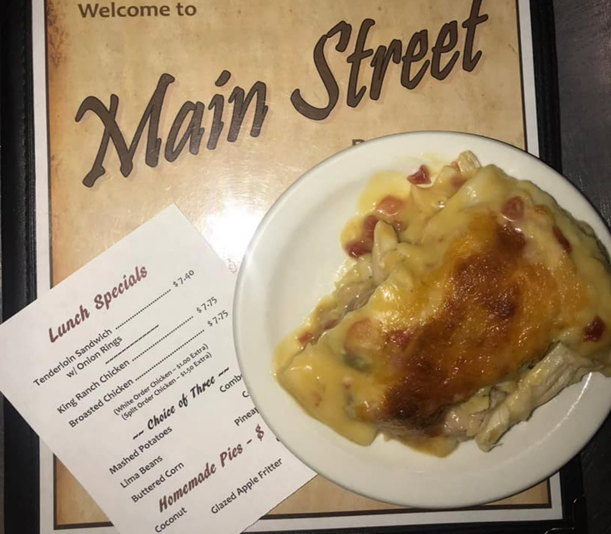 Lunch Specials