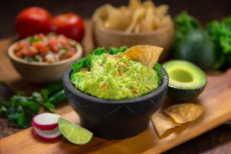 Fresh Guacamole and Salsas