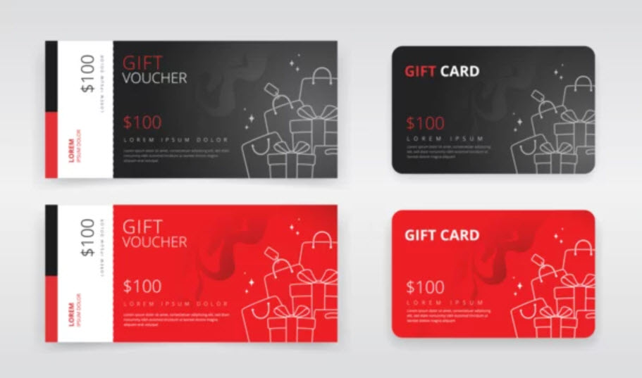 Gift Cards and Merchandise