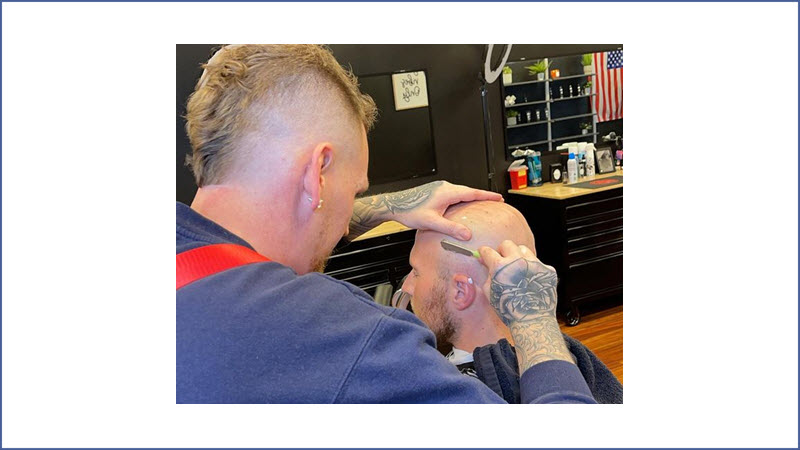 Straight Razor Shave