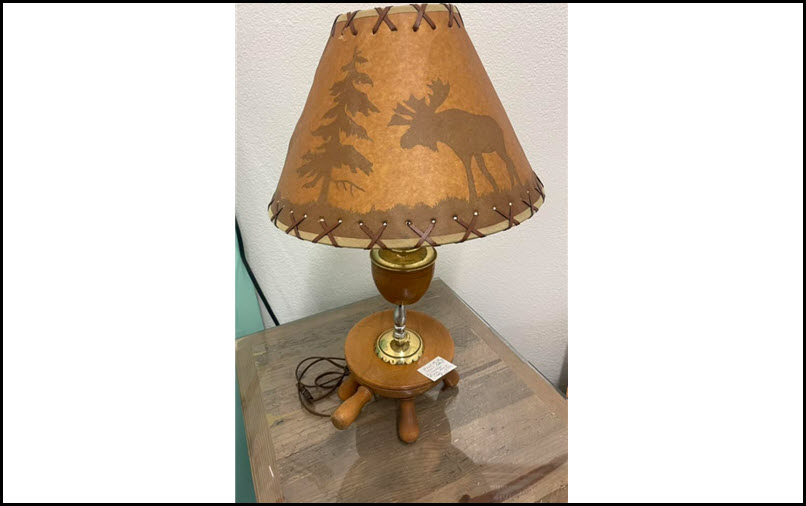 Antique Tiffany-style Lamp