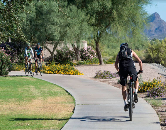 Biking