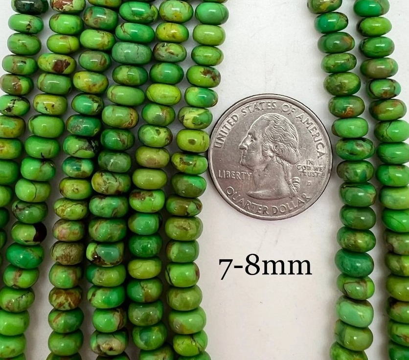 Mohave Green Beads