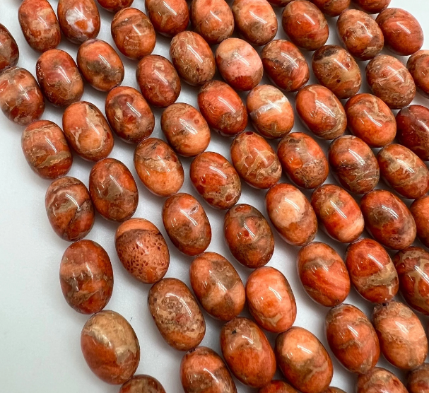 Coral Potato Beads 