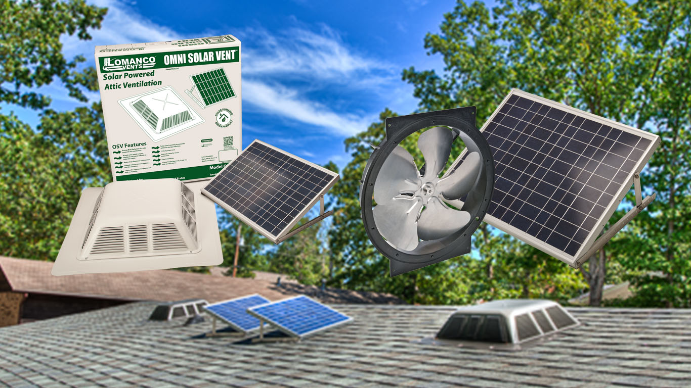 Solar Power Vents
