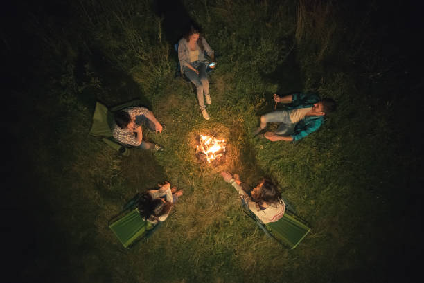Traditional Fireplace Gatherings