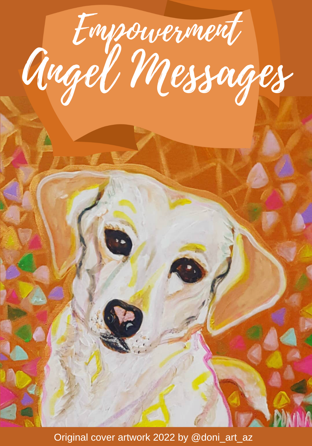 Empowerment White Labrador Message Cards