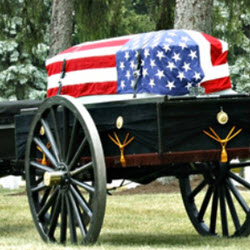 Veterans Burial Flags
