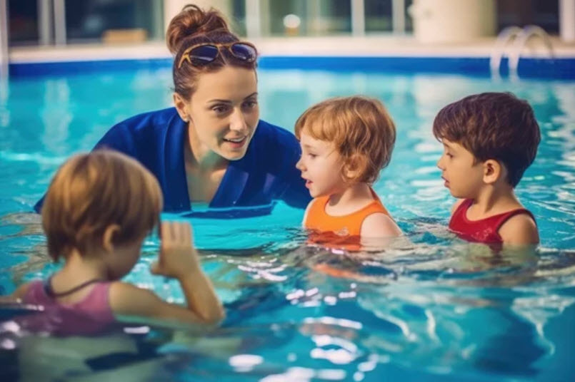 Water safety skills and classes