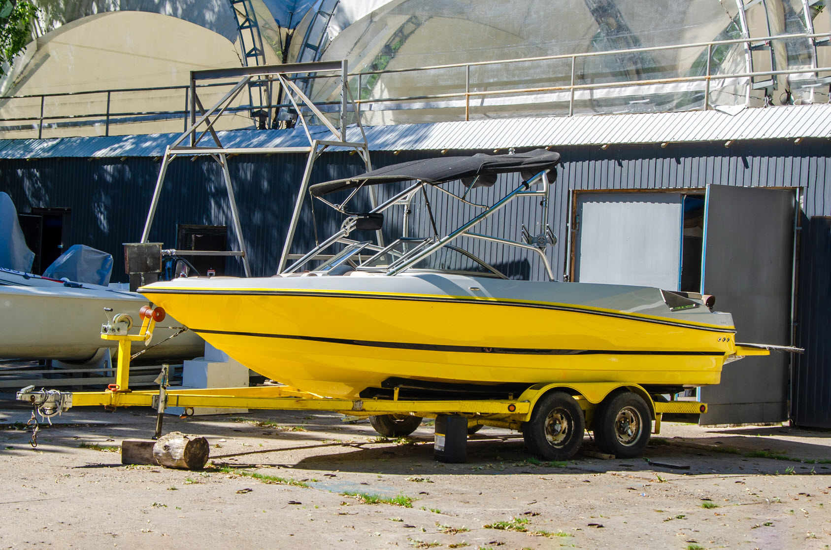 Outdoor Boat Storage