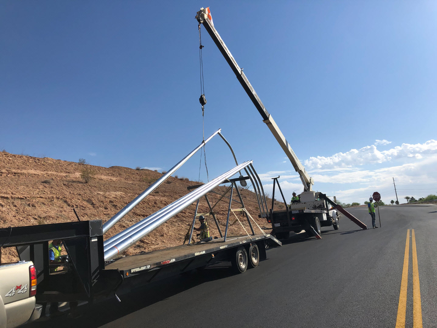 Street Lighting Installation