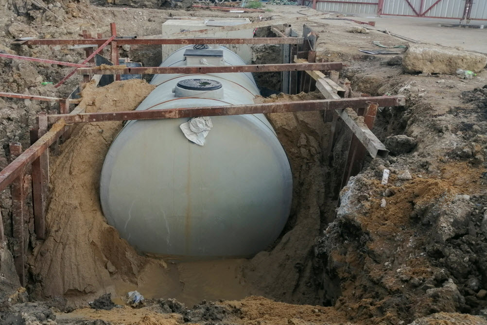 Greywater Holding Tanks