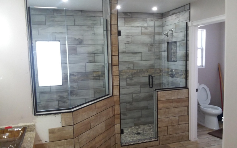 Shower Door Installation