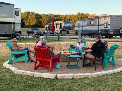 Propane Firepit Area