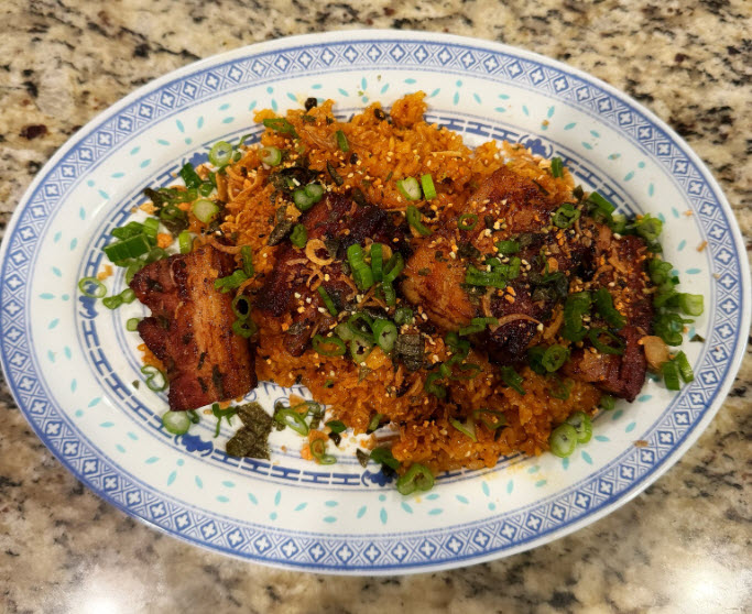 Bacon Kimchi Fried Rice