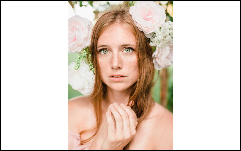 Portrait: Beauty Freckles