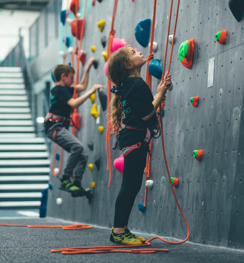 Kids Intro to climbng