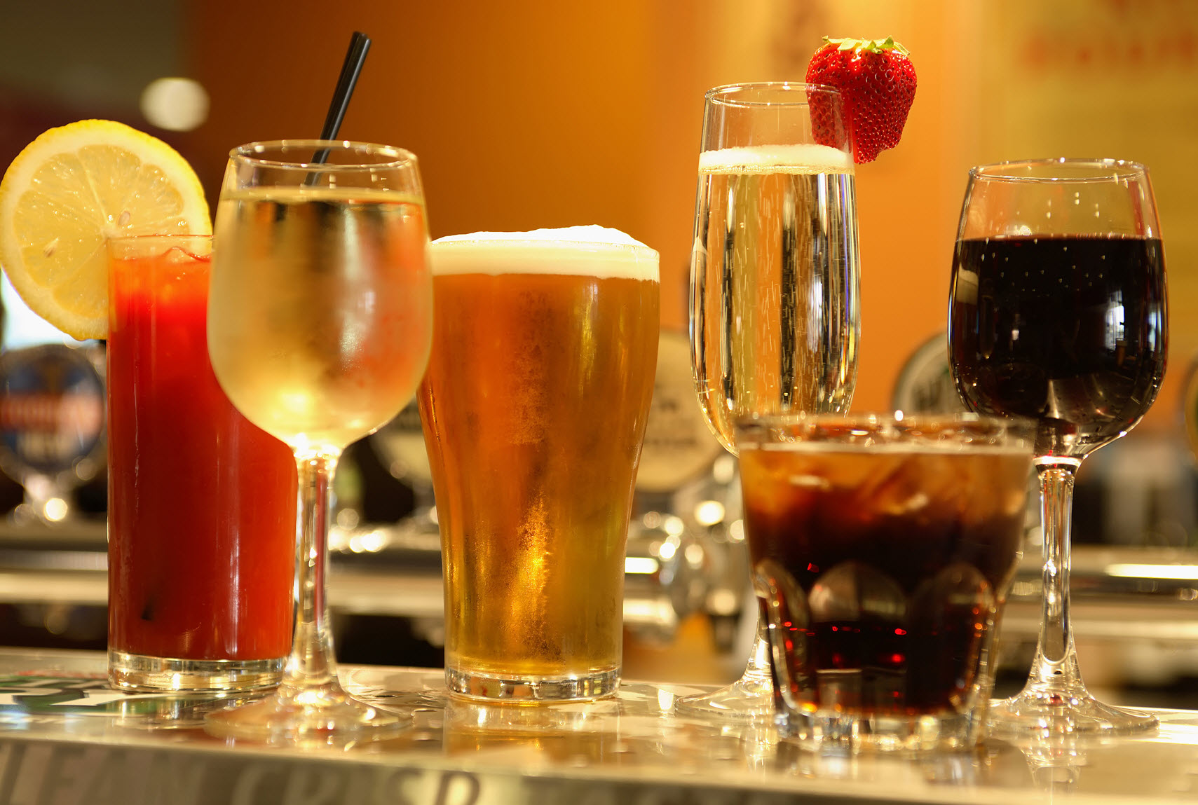 Beer, Wine, and Cocktails